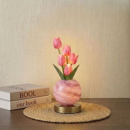 Lampara LED decorativa de Tulipanes