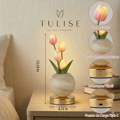 Lampara LED decorativa de Tulipanes